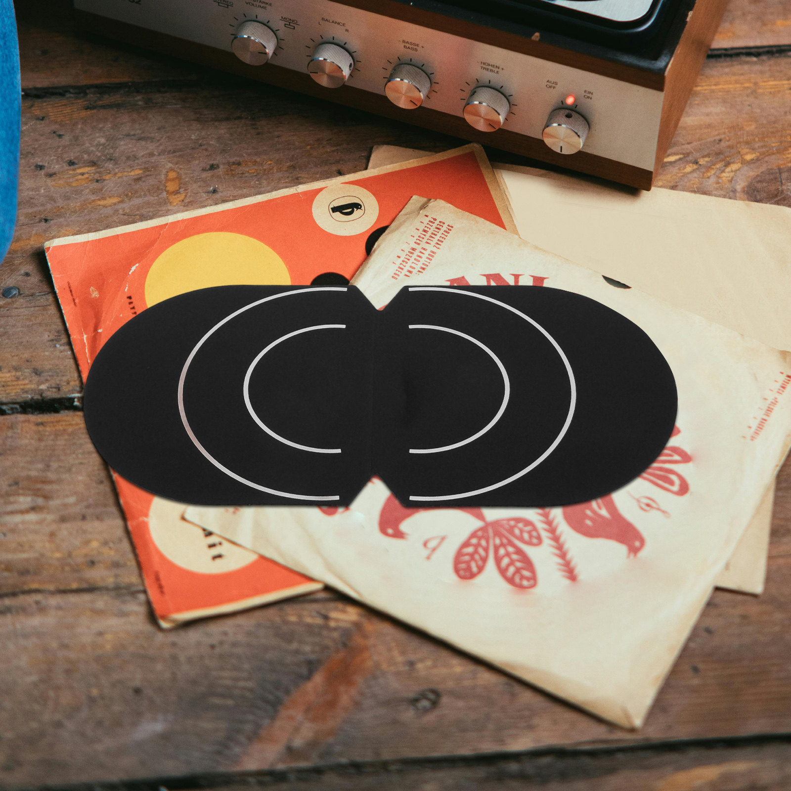 Vinyl Record Cleaner - 2 guantes de vinilo para discos,