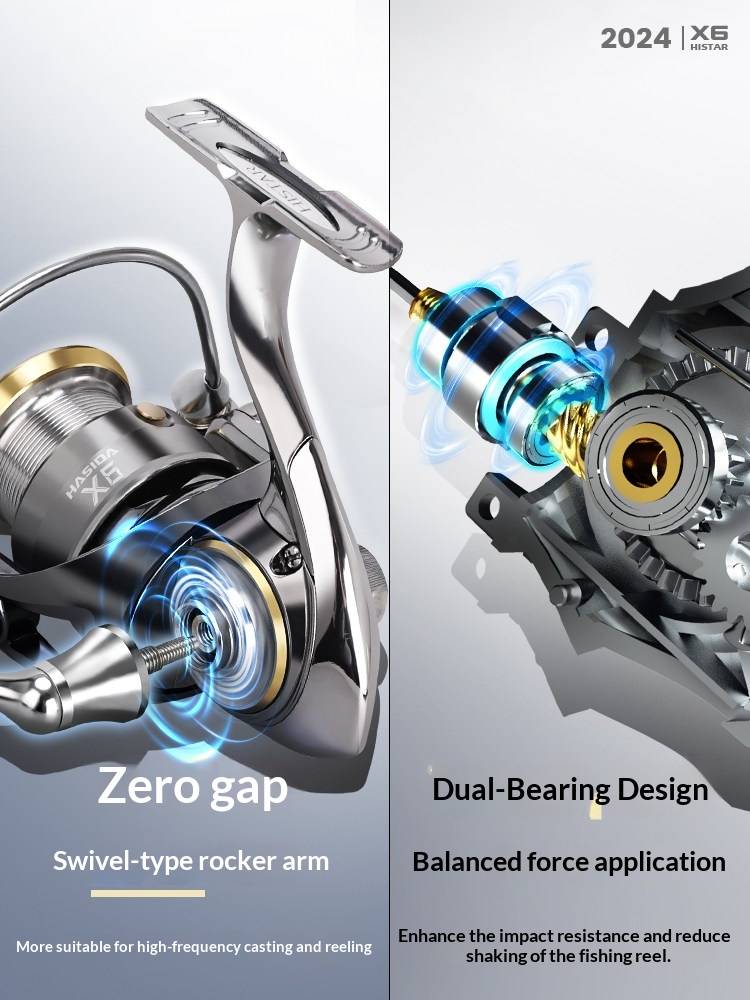 Carrete de pesca Hasida X6, co - Developing Tank Reel reseña y precio