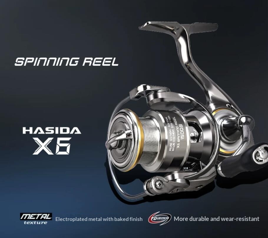 Carrete de pesca Hasida X6, co - Developing Tank Reel reseña y precio