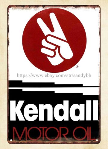 Letrero metálico Kendall Motor - Vintage Collectibles Store reseña y precio